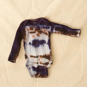 tie dye onesie [0-3mo]